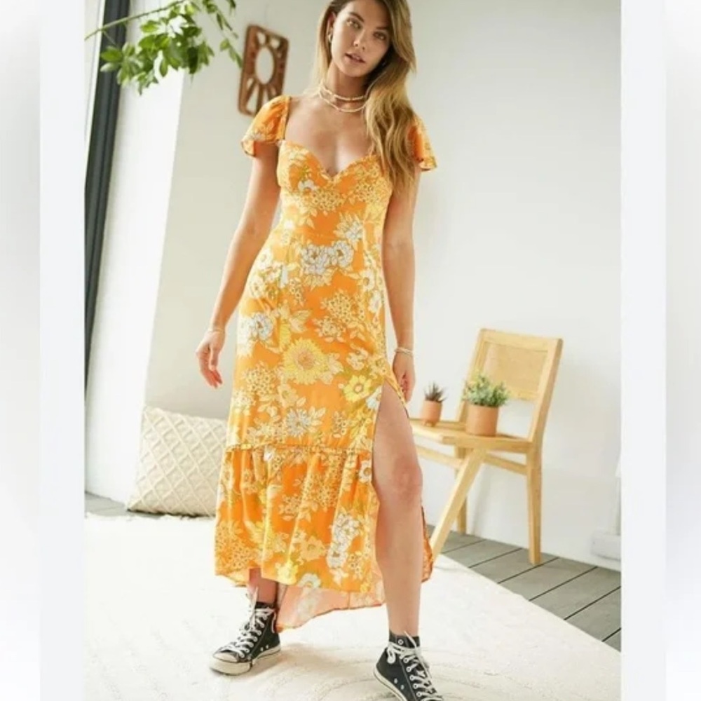 Urban Outfitters UO Siren Midi Dress